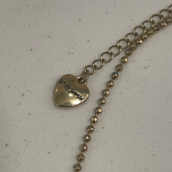 Vintage Betsey Johnson Long Gold Cherry Pendant Necklace IT OPENS - Picture 5 of 11